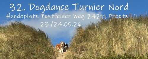 Dogdance Turnier Preetz - Getanzt wrd gegen den Wind!